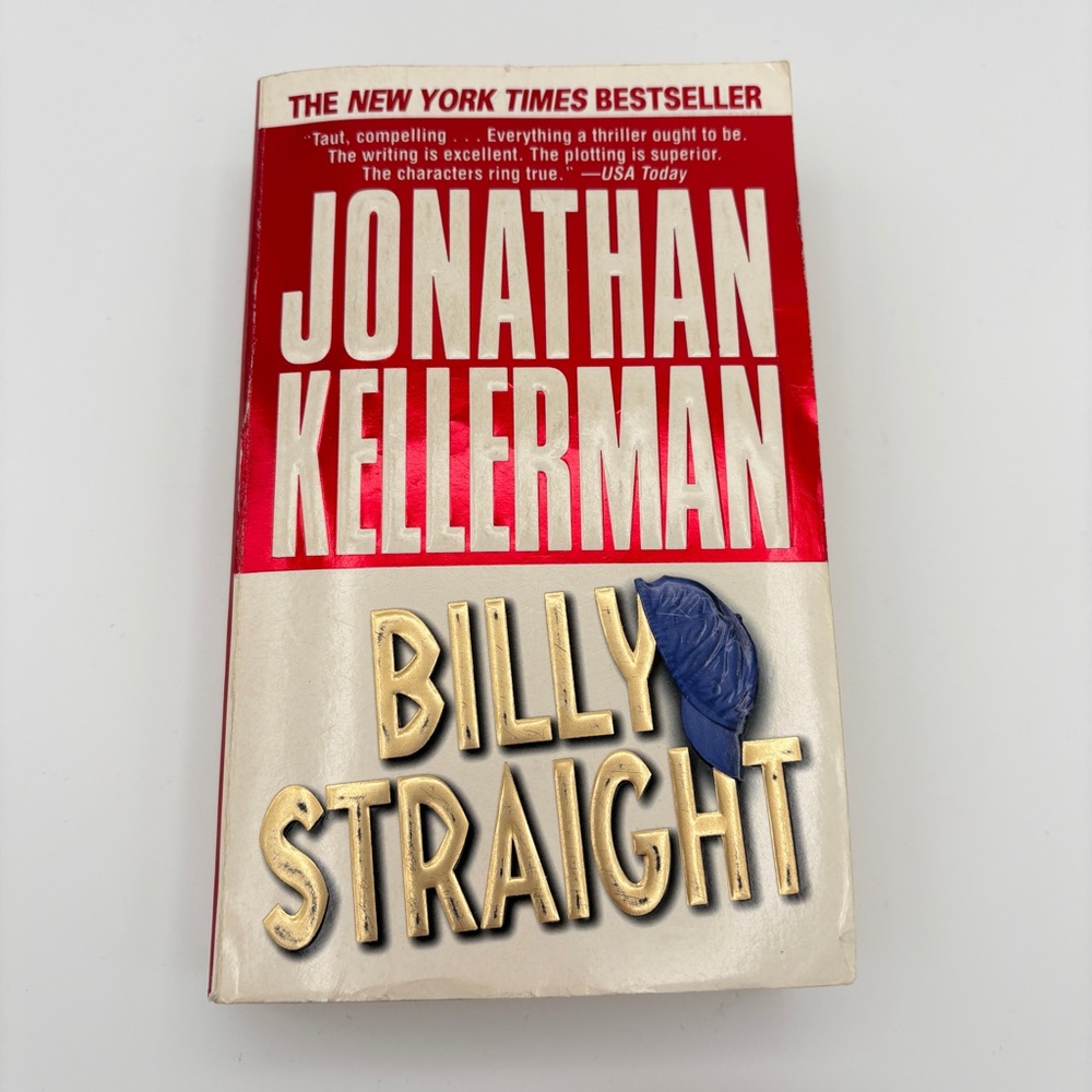4 books for $16 - Billy Straight by Jonathan Kellerman